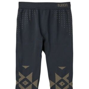 BURTON Dry Ride Power Stretch Base Layer Pants Active Tights Graphic Leggings